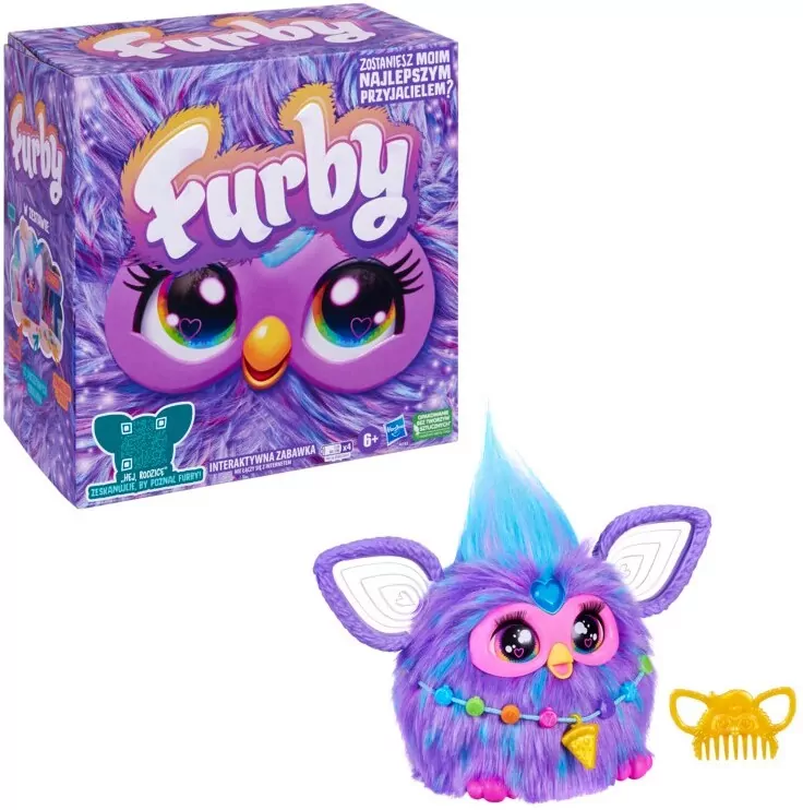 Interaktywna maskotka fioletowa FURBY 2.0 - tantis.pl