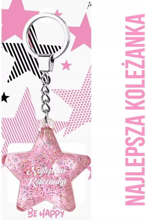 Brelok Gwiazdka Najlepsza Koleżanka - tantis.pl