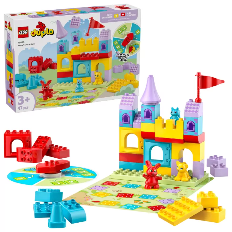 LEGO® Duplo. Gra Zamek Hopsy 10450 - tantis.pl