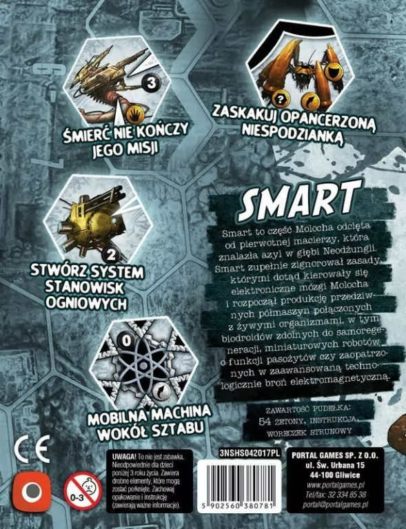 Neuroshima Hex 3.0: Smart. Dodatek do gry - tantis.pl