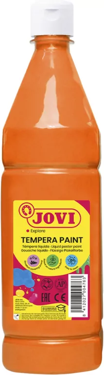 Farba plakatowa JOVI 1000ml pomarańczowa - tantis.pl