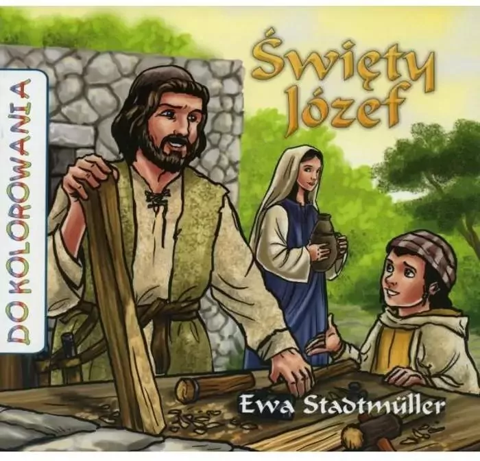 Św. Józef - kolorowanka - tantis.pl