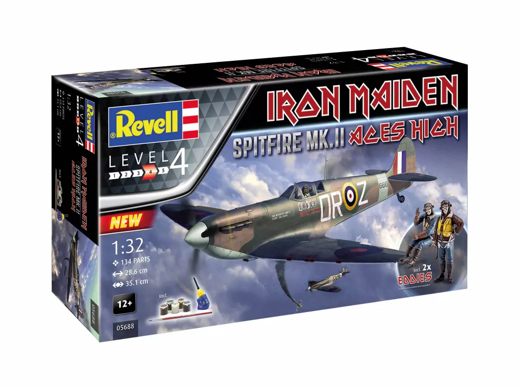 Samolot 1:32 05688 Spitfire MK.II AC IRON MAIDEN Revell - tantis.pl