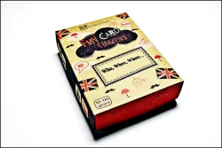 Creativo. Fun Card English Who, When, Where...