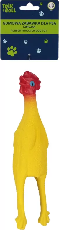 Kura gumowa dla Psa dźwięk - tantis.pl