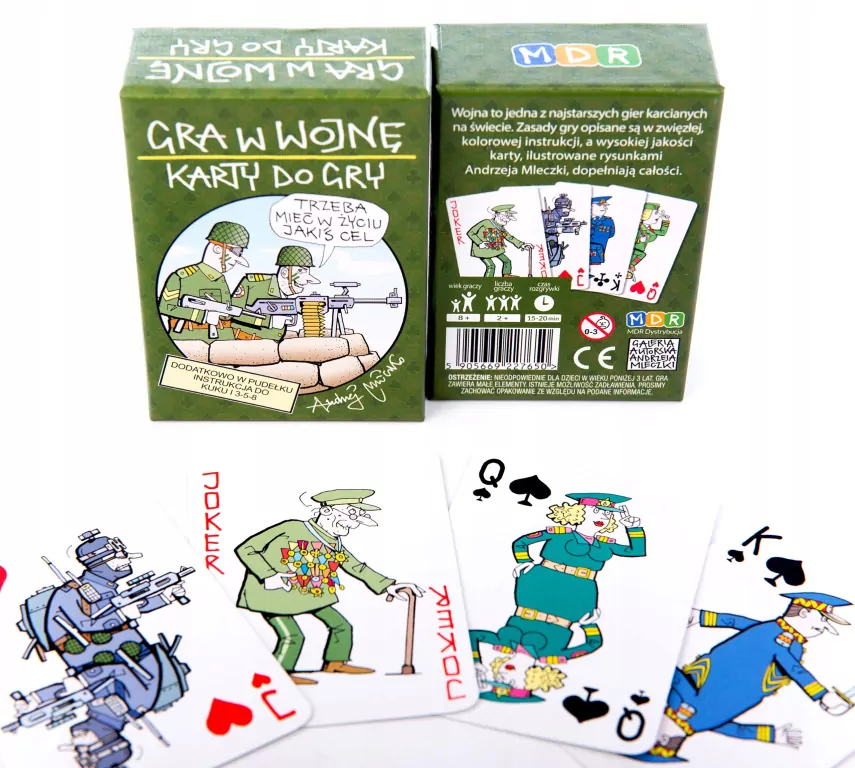 Gra w wojnę: Karty do gry - tantis.pl