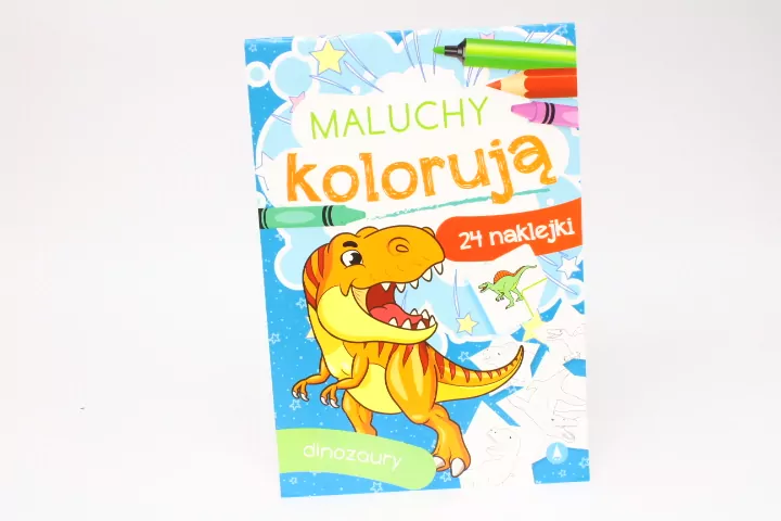 Dinozaury. Maluchy kolorują - tantis.pl
