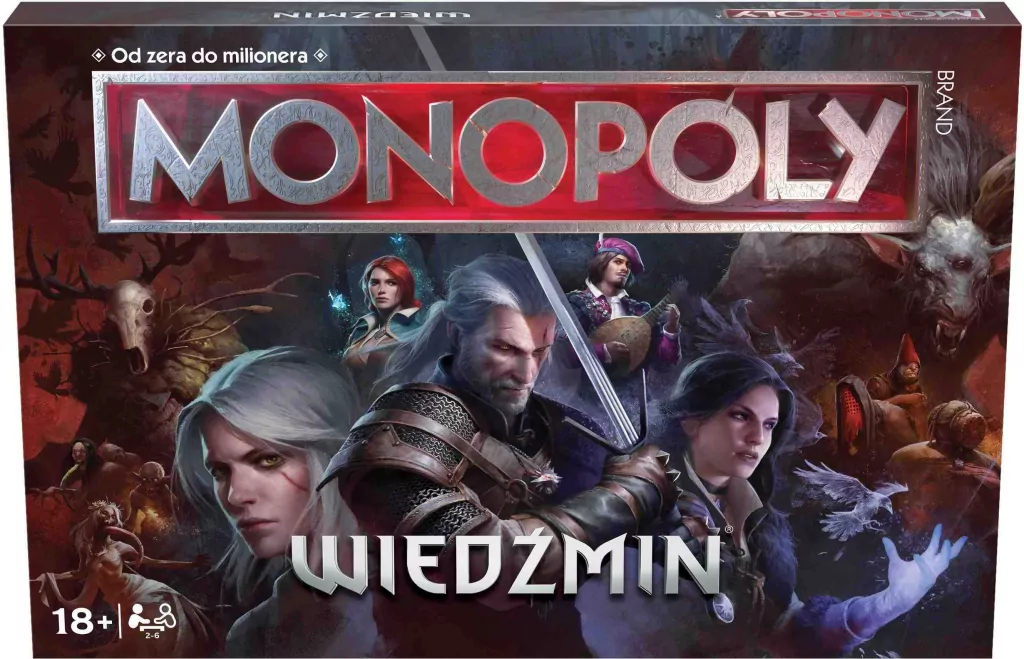 Monopoly The Witcher - tantis.pl