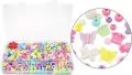 Koraliki plastikowe 330szt MIX - tantis.pl