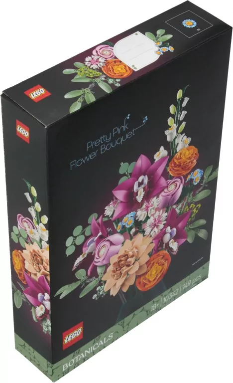 LEGO® Piękny bukiet różowych kwiatów 10342 - tantis.pl