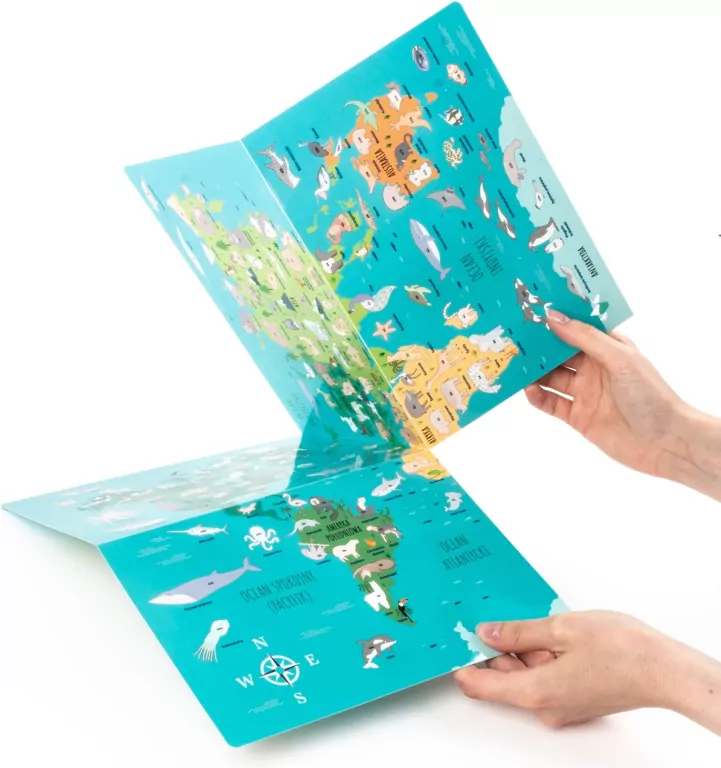 Gdzie oni żyją? Zwierzęta świata + gra KIDEA - tantis.pl