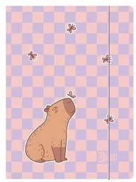 Teczka z gumką A4 Chill Capybara - tantis.pl