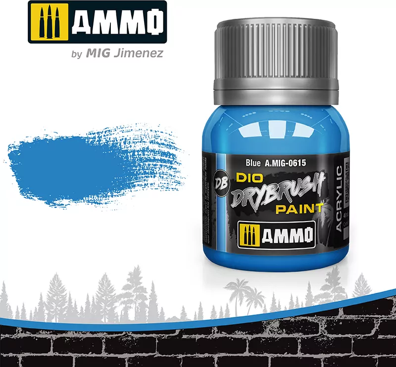Ammo: DIO Drybrush - Blue - tantis.pl