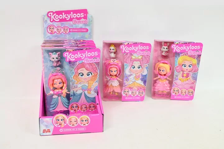 Kookyloos Princess Dolls 1szt.mix - tantis.pl