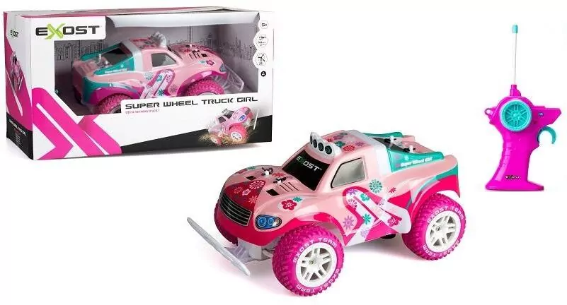 Samochód zdalnie sterowany. Super Wheel Truck Girl 20258 - tantis.pl