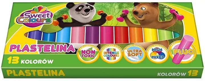 Plastelina. 13 kolorów - tantis.pl