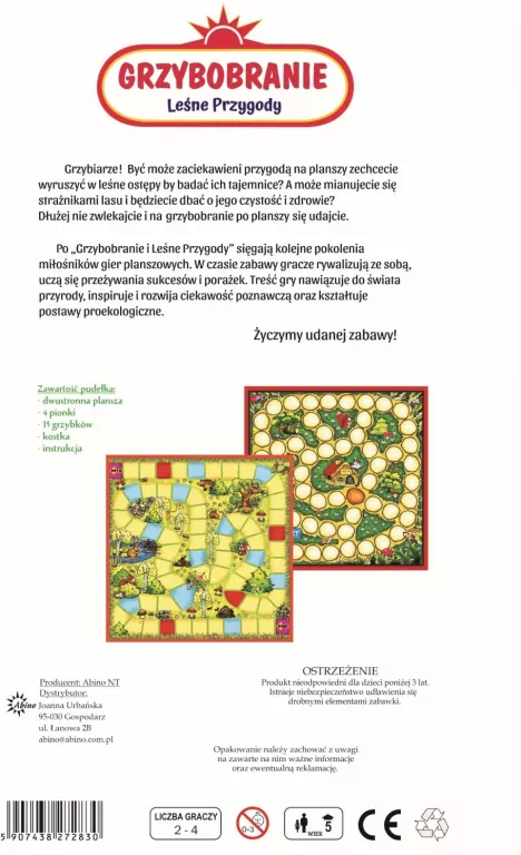 Grzybobranie. Leśne przygody - tantis.pl