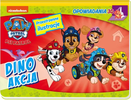 Psi Patrol. Opowiadania 3D cz. 3 DinoRatunek