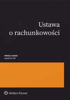 Ustawa o rachunkowości. Przepisy w.26