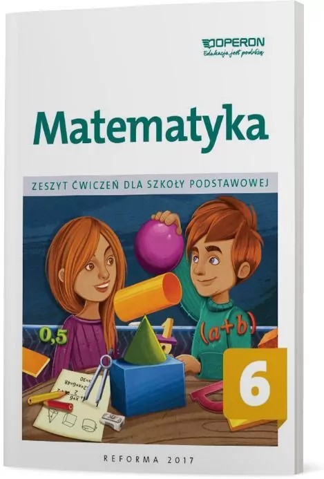 Matematyka. Zeszyt ćwiczeń dla szkoły podstawowej. Klasa 6 - tantis.pl