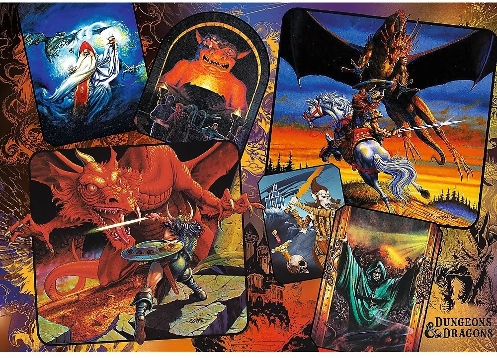 Puzzle 1000 Początki Dungeons & Dragons - tantis.pl
