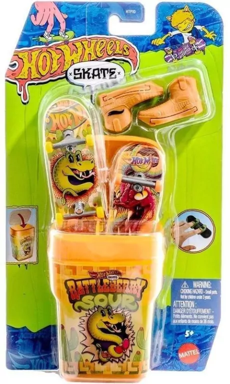 Hot Wheels Skate Skatebox z deskorolkami 2-pak - tantis.pl