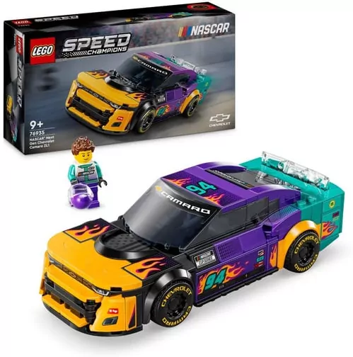 LEGO® Speed Champions. NASCAR® Next Gen Chevrolet Camaro ZL1. 76935 - tantis.pl