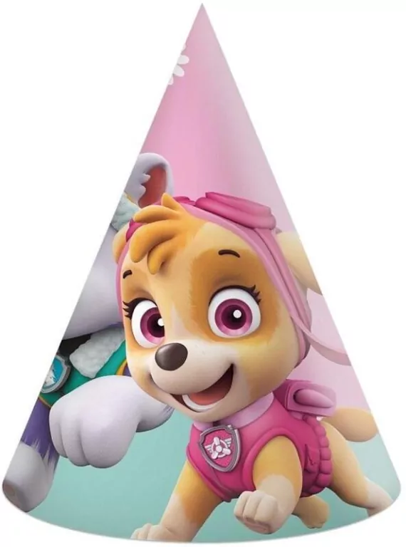 Czapeczki papierowe. Paw Patrol Skye & Everest - tantis.pl