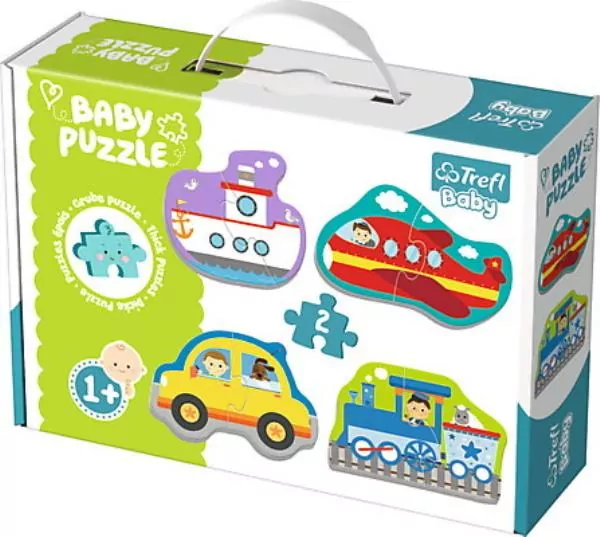 Pojazdy transportowe. Puzzle Baby Classic - tantis.pl