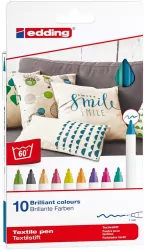 Marker do tkanin 1mm 10 kolorów