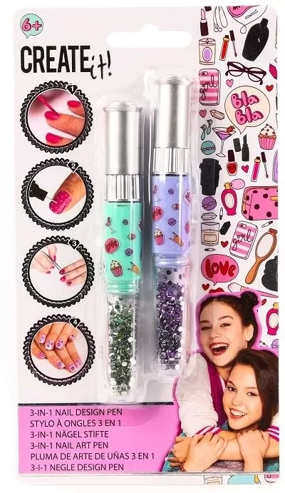 Lakier do paznokci + ozdoby - tantis.pl