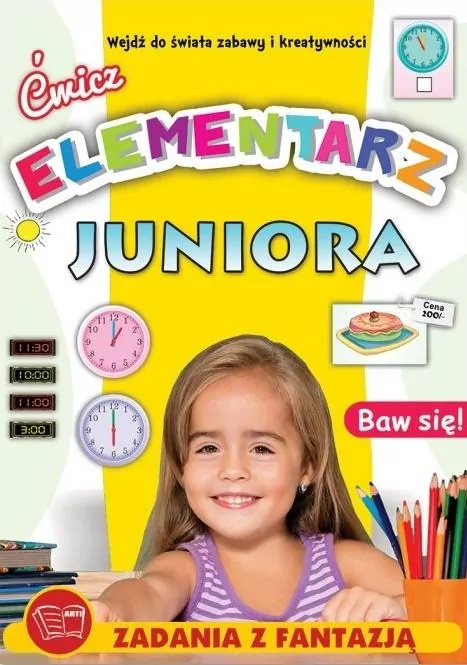 Ćwicz. Elementarz juniora. Zadania z fantazją - tantis.pl