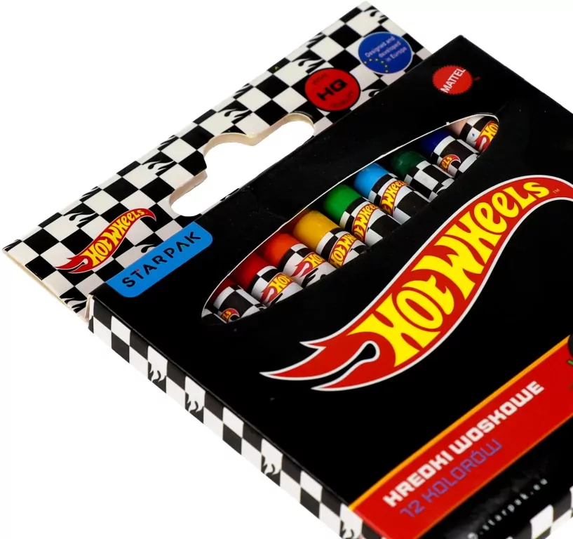 Kredki woskowe. Hot Wheels - tantis.pl