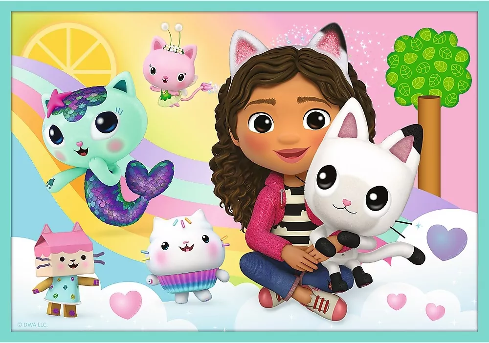 W świecie Gabi. Puzzle 10w1 - tantis.pl