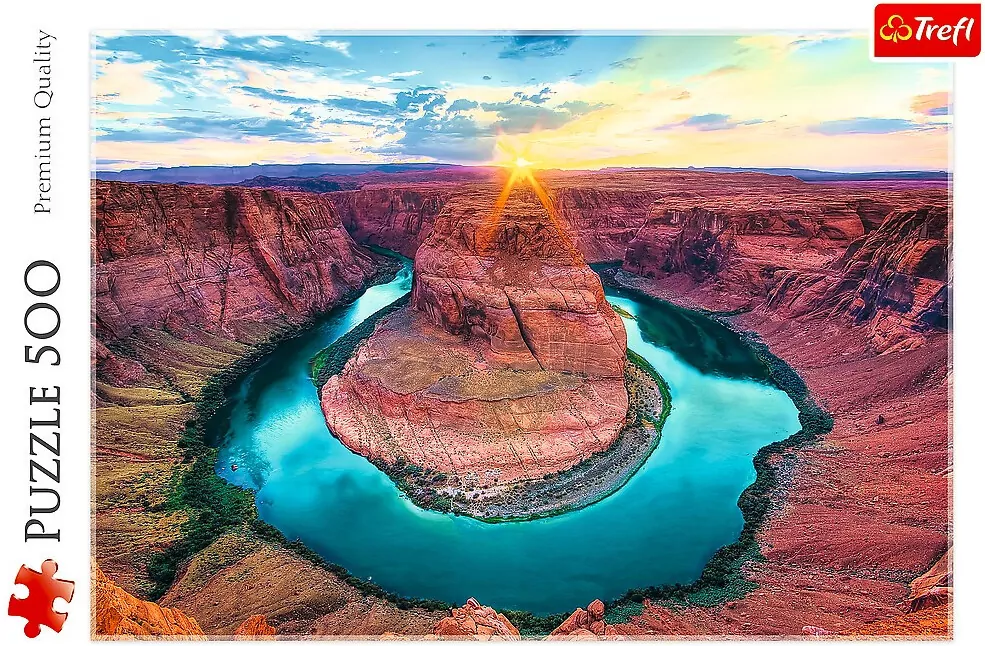 Trefl. Puzzle 500. Wielki Kanion, USA - tantis.pl
