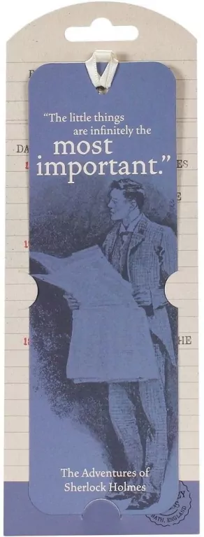 Pulteney Press Zakładka papierowa Sherlock Holmes - tantis.pl