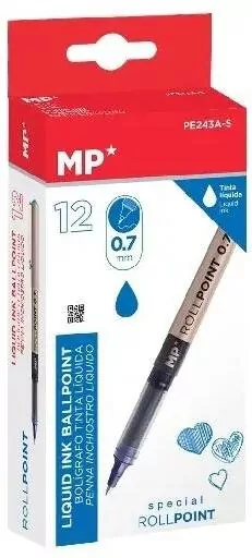 Cienkopis 0,7mm niebieski (12szt) - tantis.pl