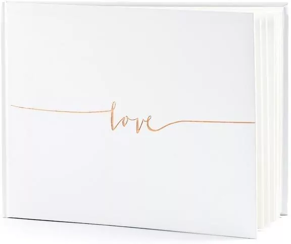Księga Gości Love 24x18.5cm 22 kartki - tantis.pl