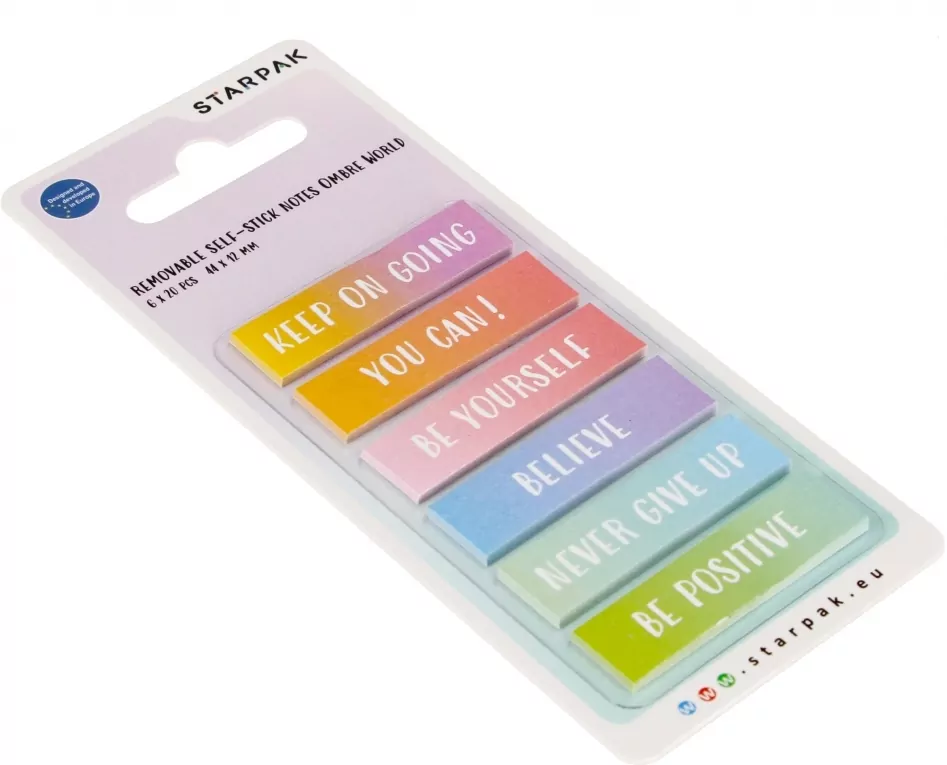 Zakładka indeksująca 44x12mm. Ombre - tantis.pl