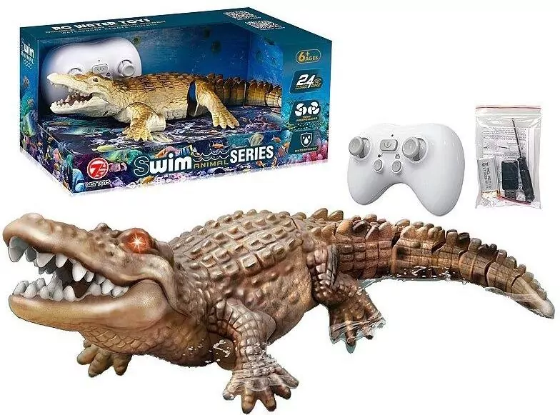 Krokodyl R/C pływający - tantis.pl