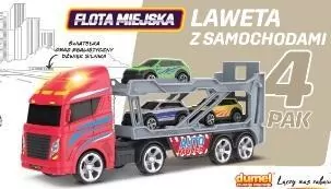 Laweta z samochodami 4-pak - tantis.pl