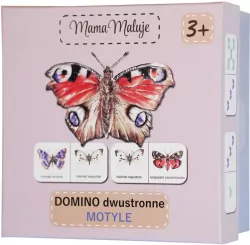 Domino dwustronne. Motyle