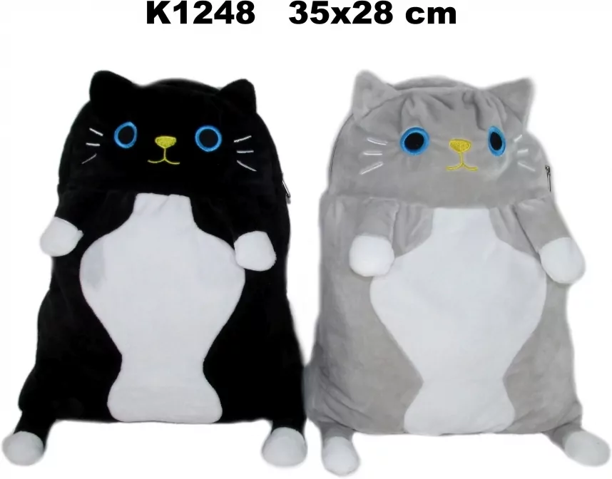 Plecak Kot 35x28cm MIX - tantis.pl