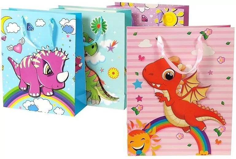 Torebka prezentowa 32x26x10cm MIX - tantis.pl