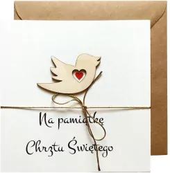 Karnet okolicznościowy. Chrzest. Naem