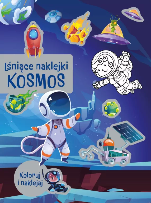 Lśniące naklejki. Kosmos - tantis.pl