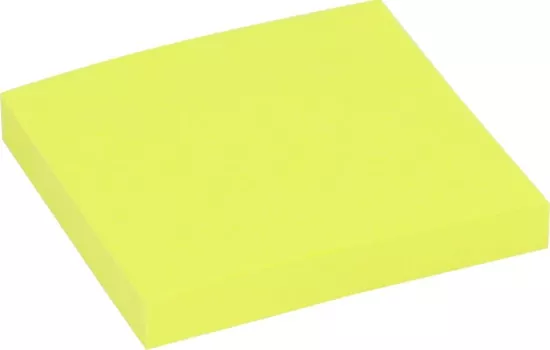 Notes samoprzylepny 75x75 mm. Żółty