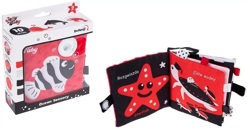 Książeczka sensoryczna. Ocean - tantis.pl