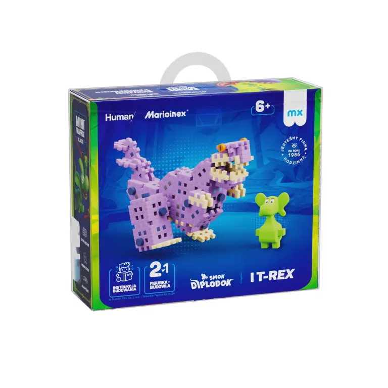 Mini Waffle 148el Smok Diplodok i T-Rex - tantis.pl