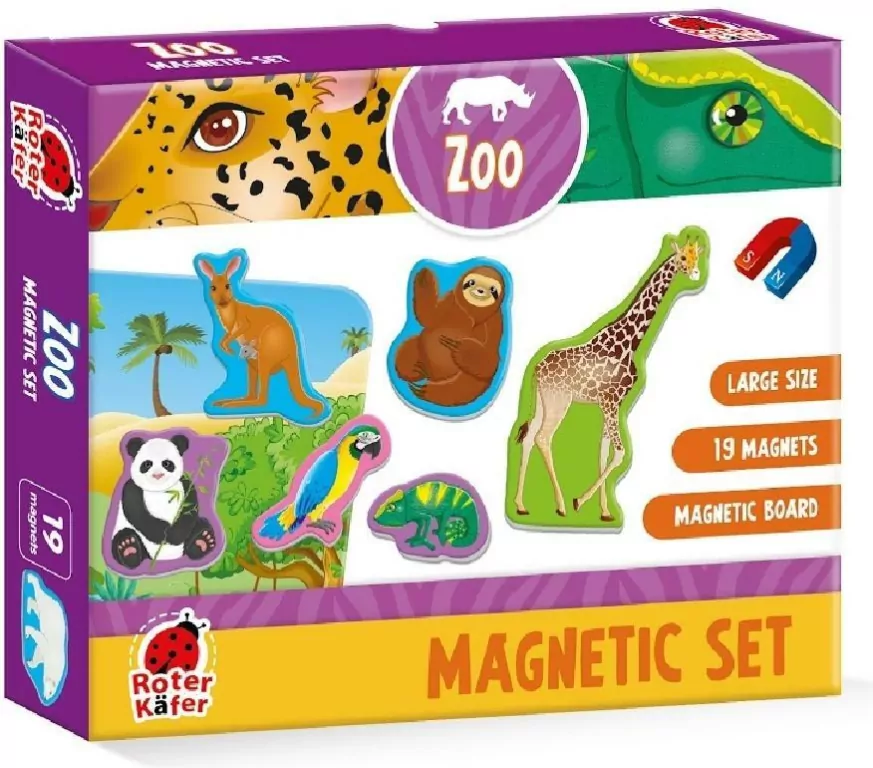 Zestaw magnesów. Zoo - tantis.pl